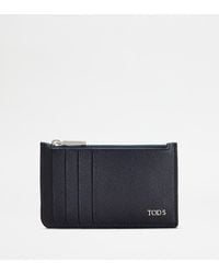 Tod's - Zipped Card Holder - Lyst
