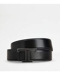Tod's - T Timeless Reversible Belt - Lyst