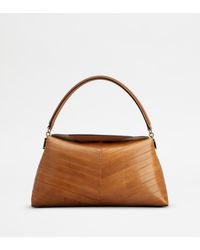 Tod's - T Case Shoulder Bag In Eel Leather Small - Lyst