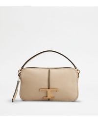 Tod's - T Timeless Camera Bag In Leather Mini - Lyst