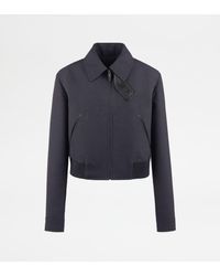 Tod's - Short Bomber Jacket - Lyst