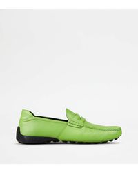Tod's - Loafers In Leather - Lyst