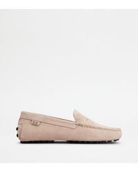 Tod's - Gommino Loafers - Lyst