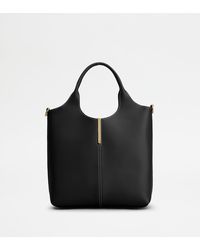Tod's - Tote-Shopper Aus Leder Small - Lyst
