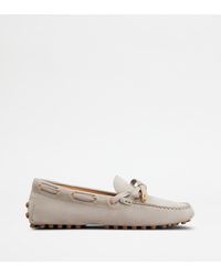 Tod's - Gommino Loafers - Lyst
