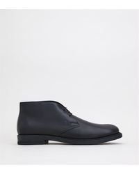 Tod's - Desert Boots In Leather - Lyst