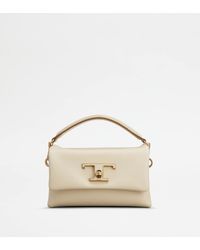 Tod's - Umschlagtasche T Timeless aus Leder Micro - Lyst