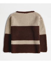Tod's - Jumper In Cotton - Lyst