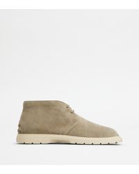 Tod's - Desert Boots In Suede - Lyst