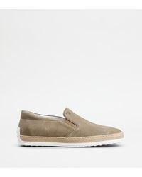 Tod's - Slip-ons aus Veloursleder - Lyst