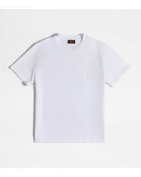 Tod's - T-shirt In Jersey - Lyst