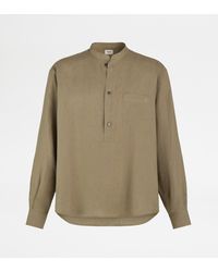 Tod's - Mandarin Shirt - Lyst