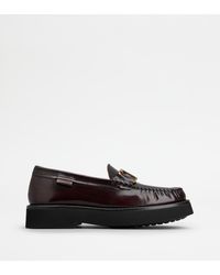 Tod's - Loafers T Timeless aus Leder - Lyst