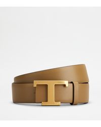 Tod's - T Timeless Reversible Belt - Lyst