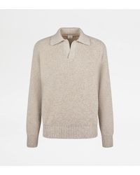 Tod's - Cashmere Blend Pullover - Lyst