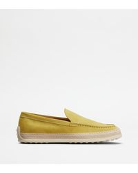 Tod's - Slipper Loafers In Suede - Lyst