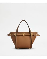 Tod's - T Signature Shopping Bag - Lyst