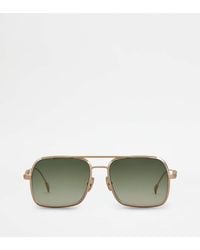 Tod's - Squared Sunglasses With Temples - Lyst