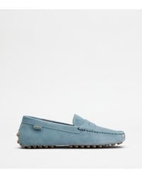 Tod's - Gommino Loafers - Lyst