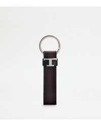 Tod's - Key Holder In Leather - Lyst