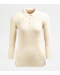 Tod's - Polo Shirt In Knit - Lyst