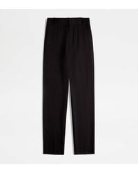 Tod's - Trousers In Wool - Lyst
