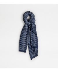 Tod's - Scarf In Wool - Lyst
