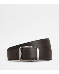 Tod's - Adjustable And Reversible Belt - Lyst