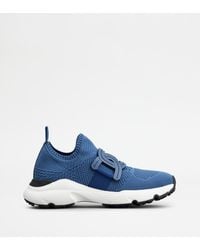 Tod's - Logo-Patch Low-Top Sneakers - Lyst