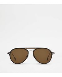 Tod's - Mask Sunglasses With Temples - Lyst