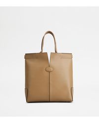 Tod's - Di Bag Folio Aus Leder Small - Lyst
