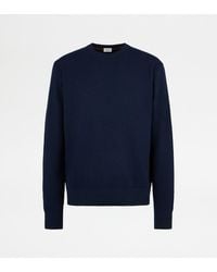 Tod's - Round-Neck Pullover - Lyst