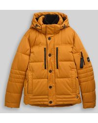 Tom Tailor - Puffer-Jacke mit abnehmbarer Kapuze - Lyst