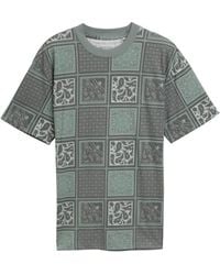 Tom Tailor - DENIM Relaxed Fit T-Shirt mit Muster - Lyst