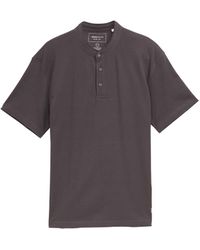 Tom Tailor - DENIM Relaxed Fit Poloshirt mit Stehkragen - Lyst