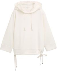 Tom Tailor - Hoodie Sweatshirt aus Scuba - Lyst