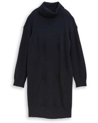 Tom Tailor - Loose Fit Strickkleid - Lyst