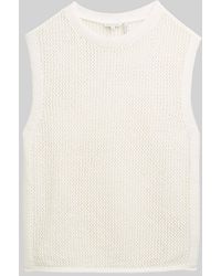 Tom Tailor - Pullunder mit Lochmuster - Lyst