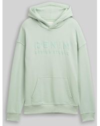 Tom Tailor - DENIM Relaxed Fit Hoodie Sweatshirt mit Print - Lyst