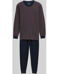 Tom Tailor - Pyjama-Set mit Streifenmuster - Lyst