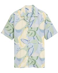 Tom Tailor - DENIM Relaxed Fit Kurzarmhemd im Hawaii-Look - Lyst