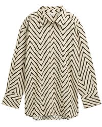 Tom Tailor - Oversize Bluse mit Leinenanteil - Lyst