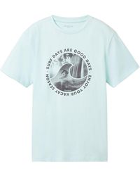 Tom Tailor - Jungen T-Shirt mit Print - Lyst