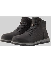 Tom Tailor - Gefütterte Kunstleder Stiefeletten - Lyst