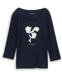 Tom Tailor - Langarmshirt mit Print - Lyst