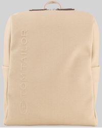 Tom Tailor - TTROSA M Rucksack in Canvas-Optik mit Logoprägung - Lyst