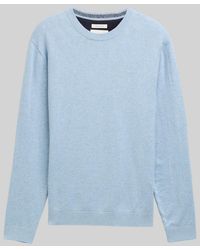 Tom Tailor - Basic Strickpullover aus Baumwolle - Lyst