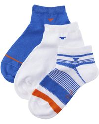 Tom Tailor Kinder Sneakersocken im Dreierpack - Blau