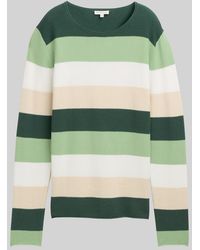 Tom Tailor - Strickpullover mit Rundhalsausschnitt - Lyst