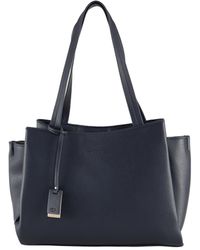 Tom Tailor - TTMAREILE M Shopper mit Doppelriemen und Logo-Anhänger - Lyst